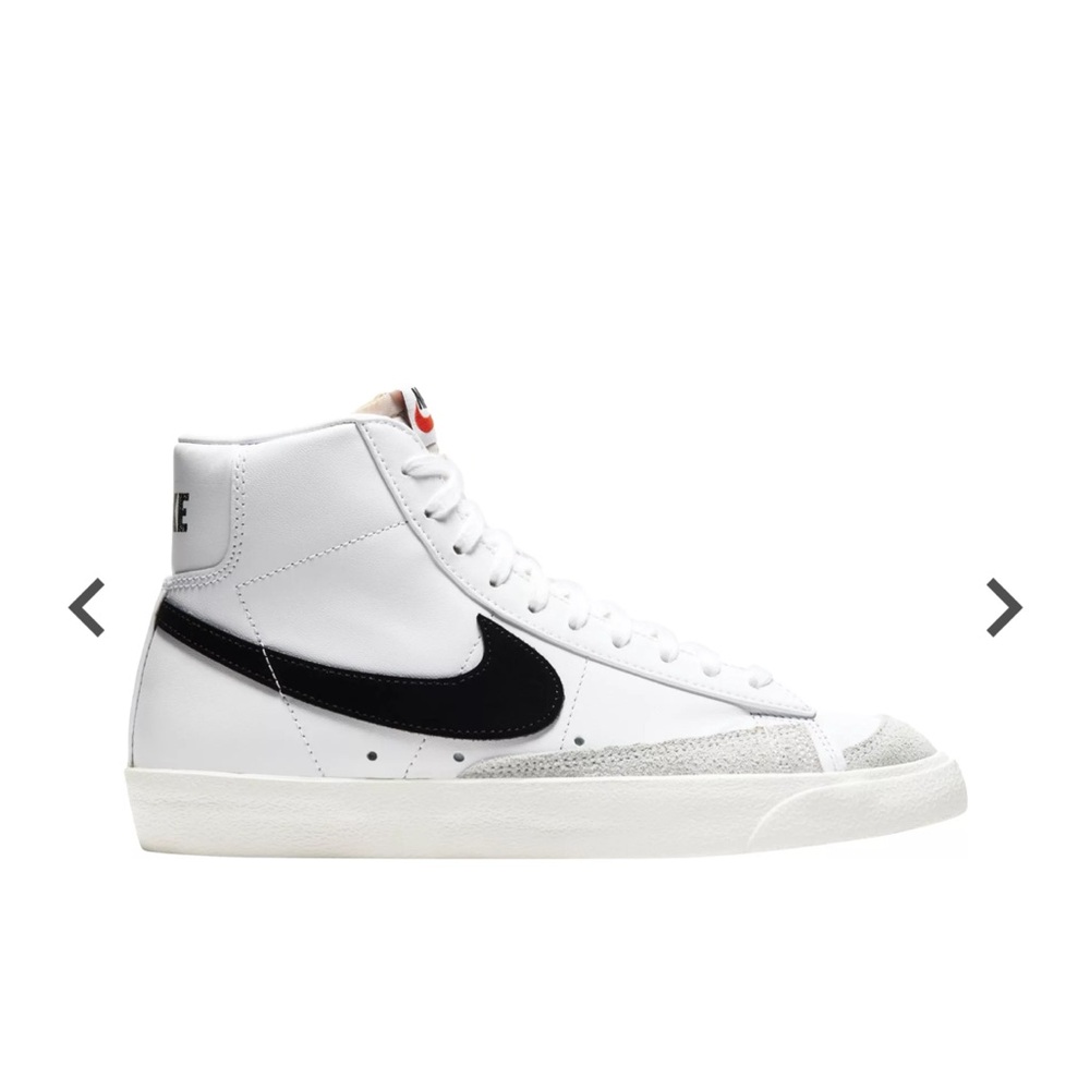 Nike White and Black Athletic Shoes